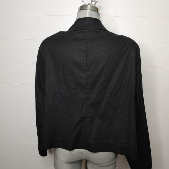 ADDITION Elle Linen Blend Jacket Size 24 - Picture 6 of 11